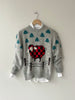 Checkerboard Sheep Sweater