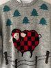 Checkerboard Sheep Sweater