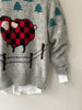 Checkerboard Sheep Sweater