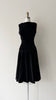 Soubrette Velvet Dress | 1950s