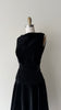 Soubrette Velvet Dress | 1950s