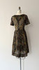 Autumn Paisley Dress | 1950s