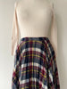 Rep Plaid Maxi Skirt | 1970s