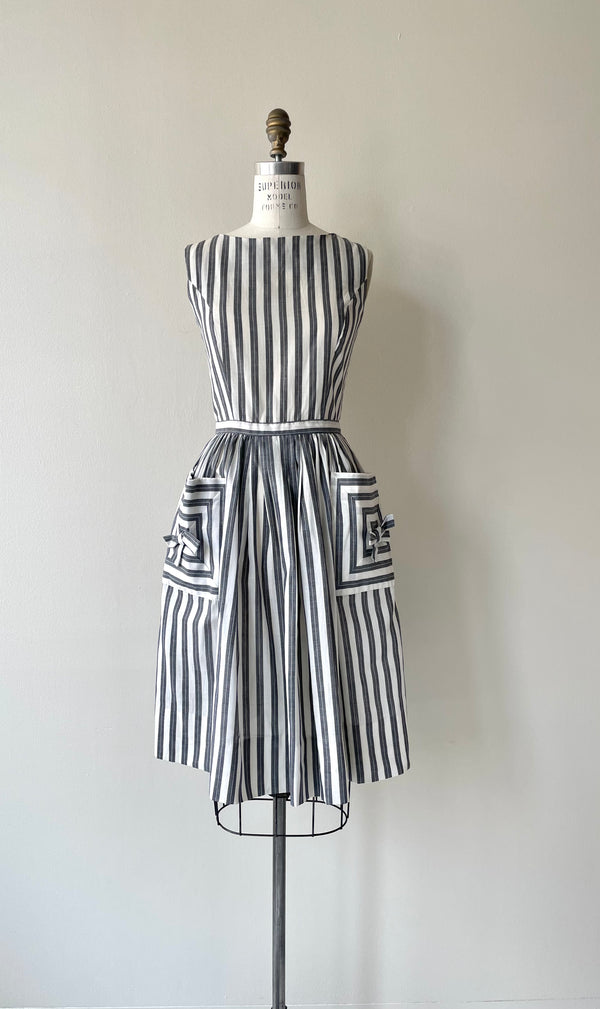 Stripe Study Dress | 1950s