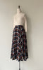 Rep Plaid Maxi Skirt | 1970s