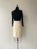 Winter White Wool Skirt | 1950s