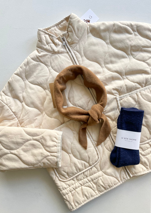 Chamonix Quilted Cotton Coat