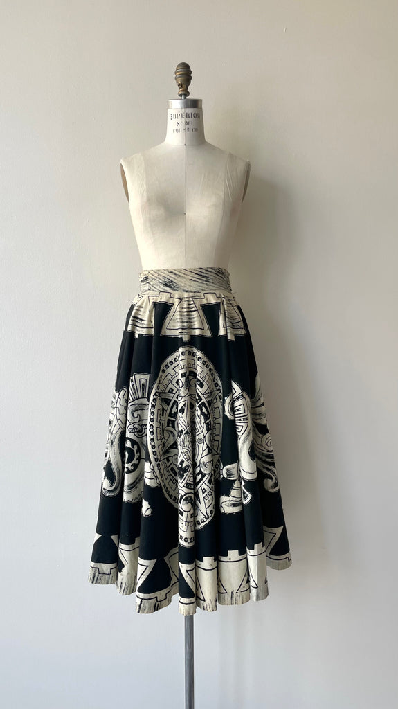 Hand-painted Circle Skirt | 1950s