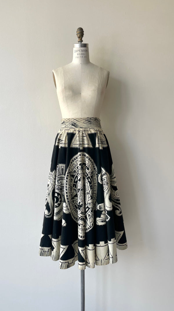 Hand-painted Circle Skirt | 1950s