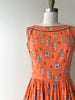 Framed Flowers Dress | 1950s