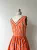 Framed Flowers Dress | 1950s