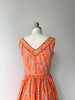 Framed Flowers Dress | 1950s