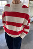 Striped Zoe Cotton Sweater | Le Bon Shoppe