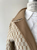 Checked Checkerboard Wool Jacket | 1970s