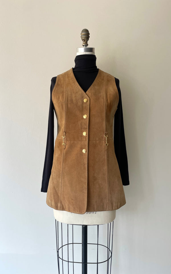 Céline Paris Horsebit Vest | 1970s