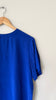 Cobalt Silk Tee | 1980s