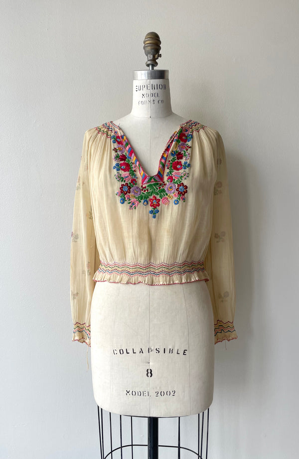 Csárdás Blouse | 1930s