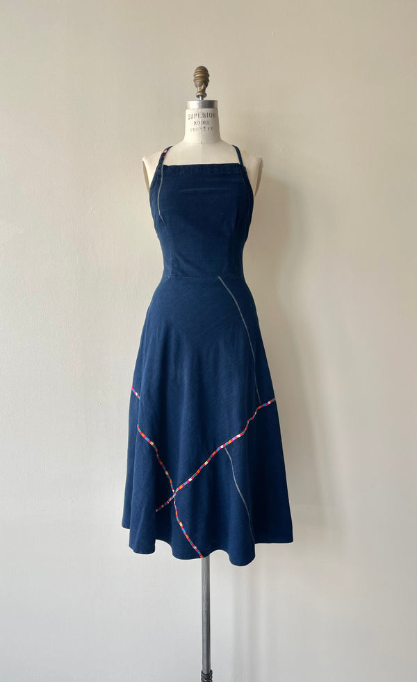 Diega Denim Dress | 1970s