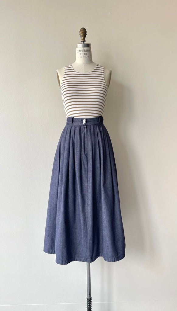 Alpenblick Chambray Skirt