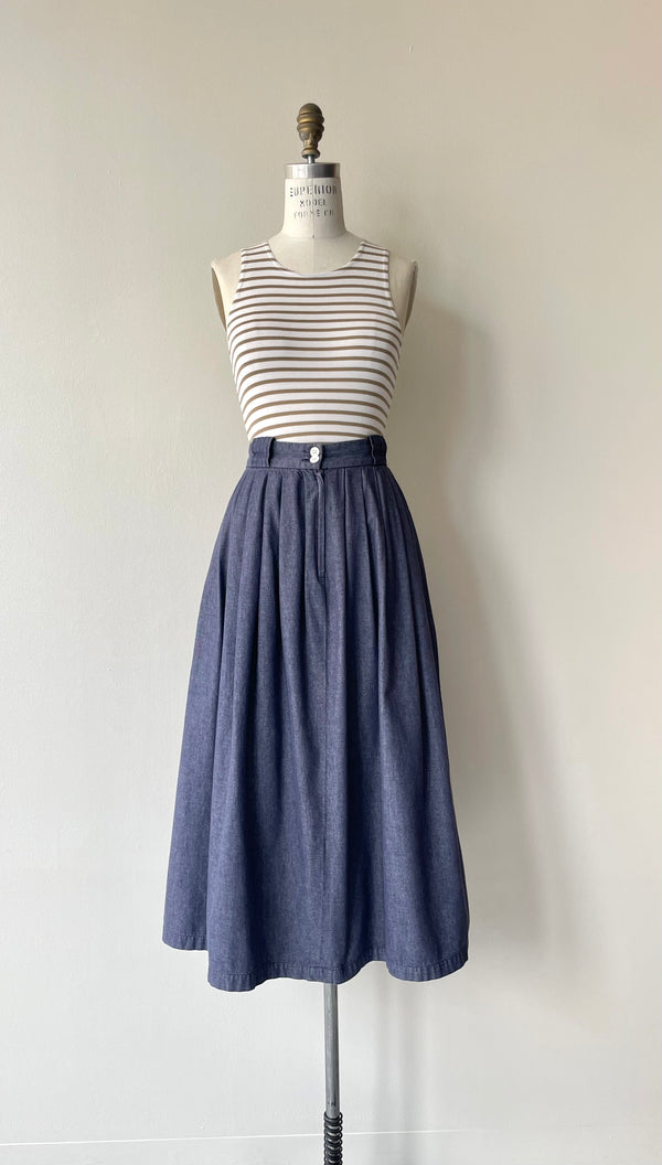 Alpenblick Chambray Skirt