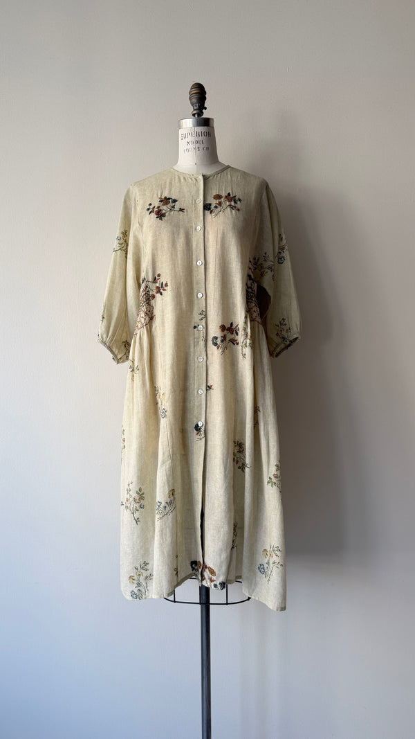 Cord Studio Embroidered Dress