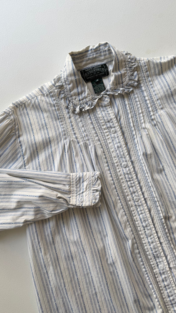 1980s Ralph Lauren Country Blouse