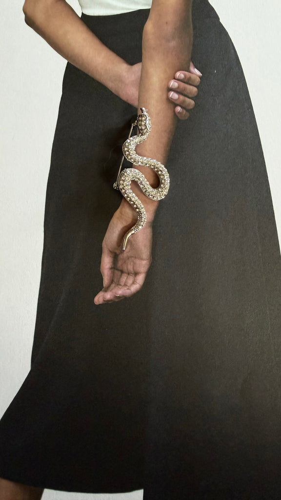 Winding Snake Brooch