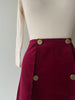 Mod Corduroy Skirt | 1960s