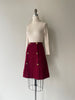 Mod Corduroy Skirt | 1960s