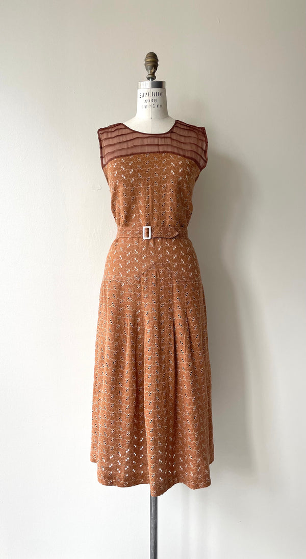 Granada Embroidered Dress | 1930s