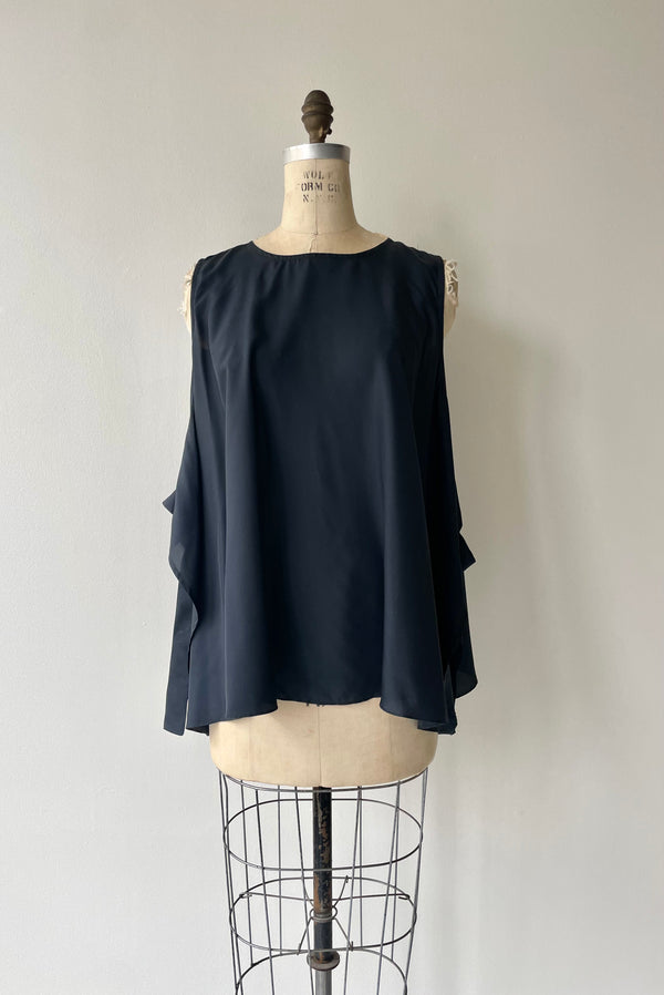 Silk Trapeze Tie Tunic