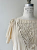 Cutout Silk Blouse