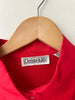 Cherry Silk Blouse