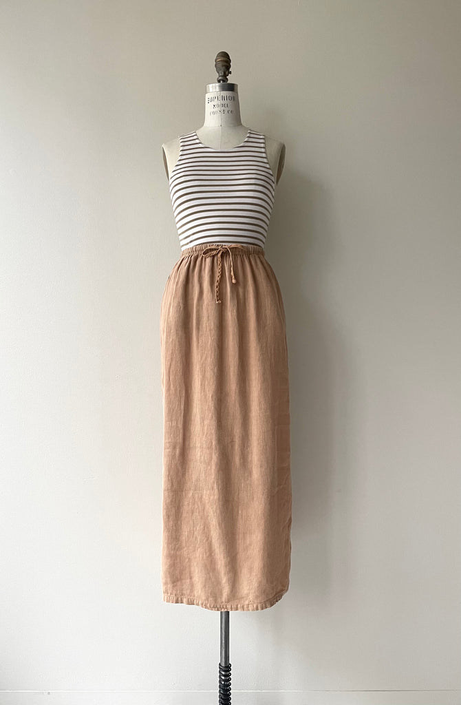 Sands Linen Maxi Skirt