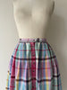 Road Trip Plaid Skirt | 1990s