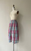 Road Trip Plaid Skirt | 1990s