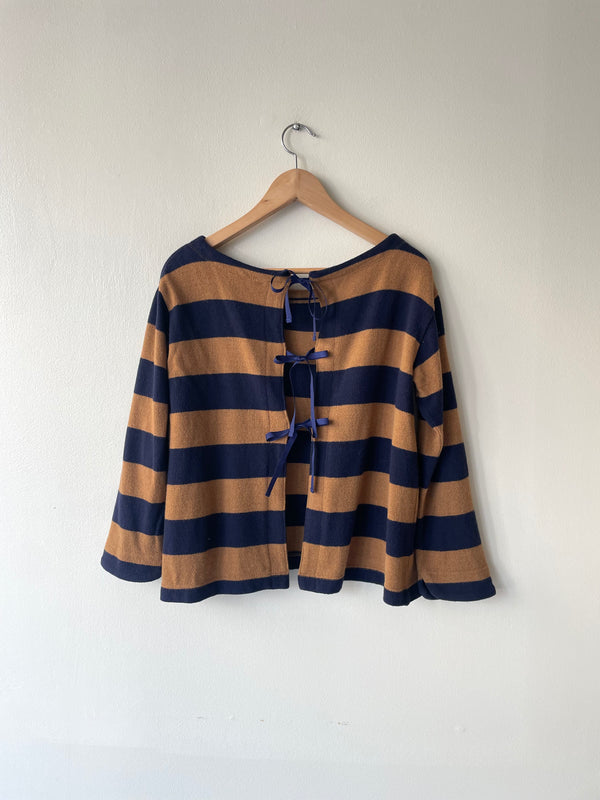 Ichi Antiquités Tie Back Sweater