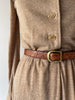 Heathered Wool Dress | 1970s