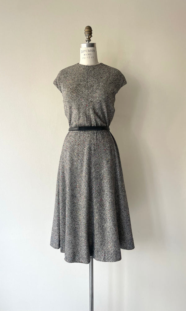 Static Tweed Dress | 1970s