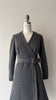 Double Knit Wool Wrap Dress | 1960s