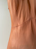 Copper Rayon Slip | 1940s