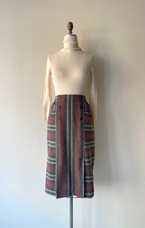Teri Stripe Skirt