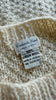 Basketweave Wool Sweater | 1970s
