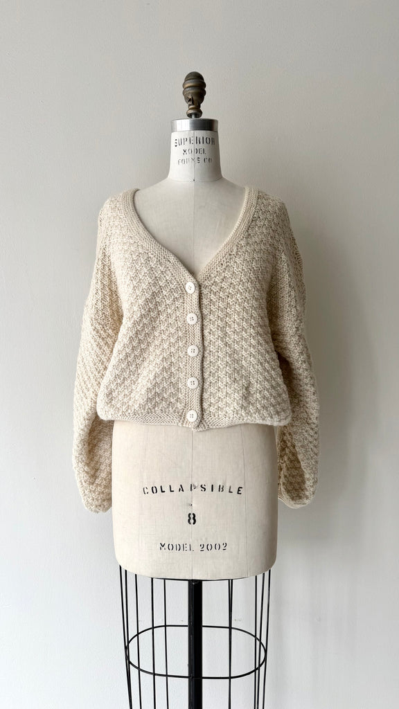 Double Moss Cardigan | 1990s