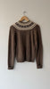 Shetland Fair Isle Sweater | 1980s