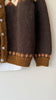 Harlequin Fair Isle Cardigan | 1970s