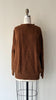 Coffee Cotton Sweater | 1990s
