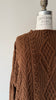 Coffee Cotton Sweater | 1990s