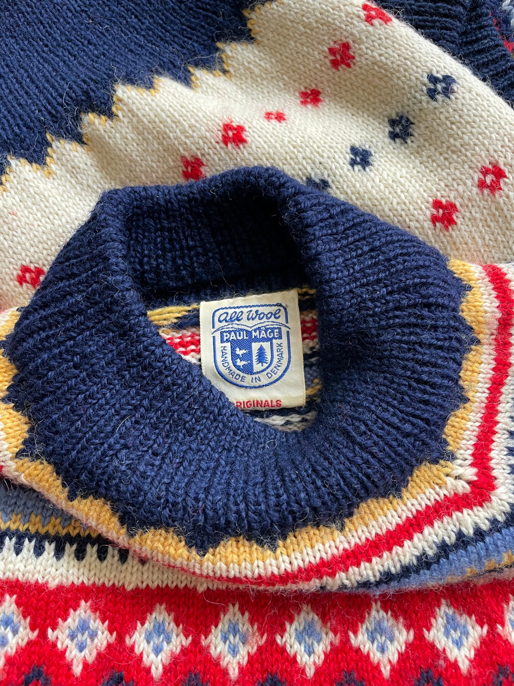 Paul Mage Wool Sweater | 1950s