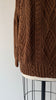 Coffee Cotton Sweater | 1990s